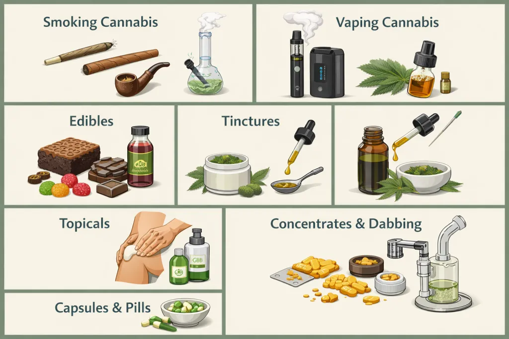 cannabis consumption methods a detailed guide
