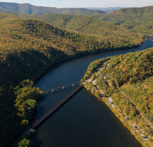 The James River, Richmond