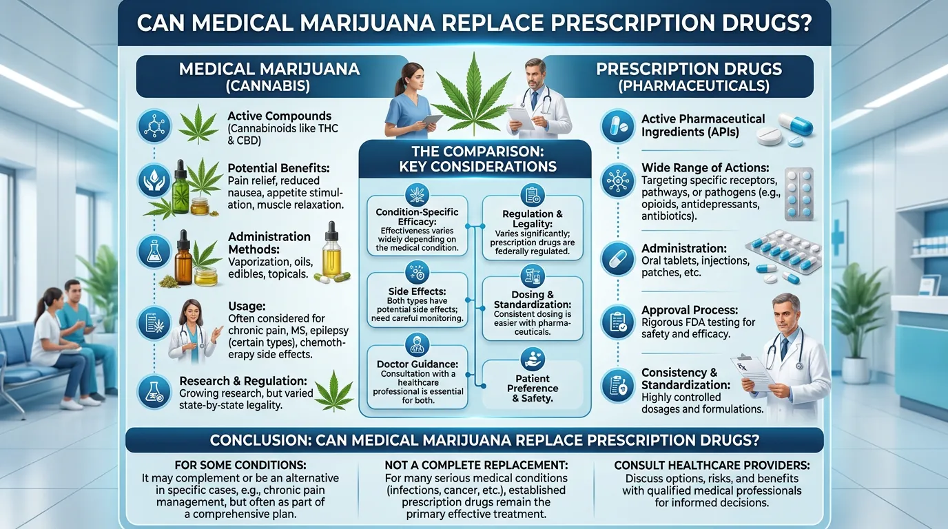 infographic 1 can medical marijuana replace prescription drugs